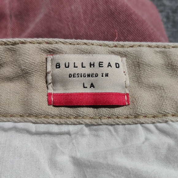 Bullhead Dillon Skinny Men's Jeans Denim Plum Red Size 32x30 - Picture 6 of 8